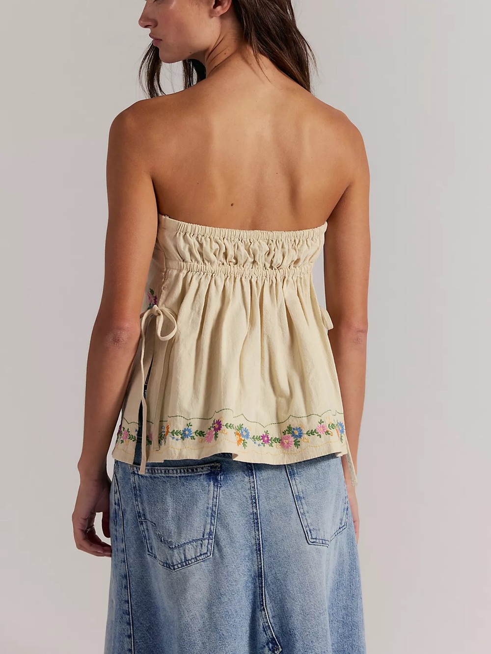 Free people Doily Days Tube Top - Picture 2 of 8